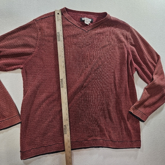 Carbon2Cobalt Waffle Knit Sweater XL - Picture 4 of 6